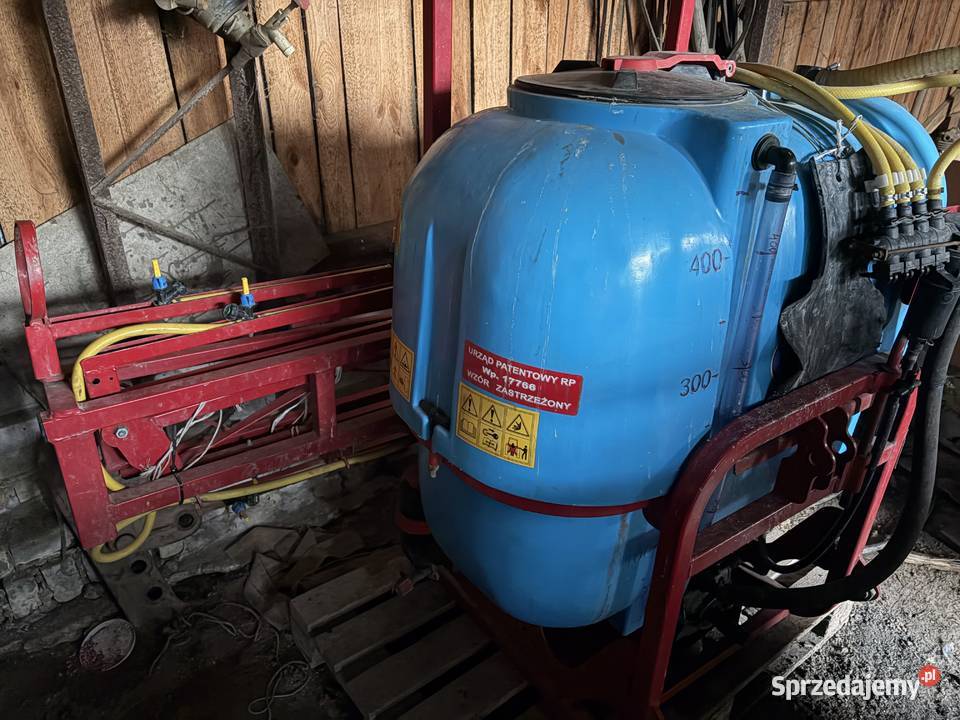 Opryskiwacz 400l lance 10metrów nieuszkodzony Zamość