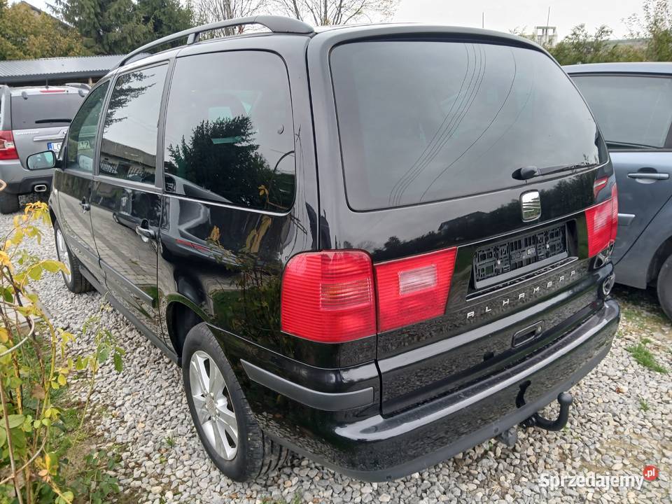 SEAT ALHAMBRA MODEL LIFCIE 20 BENZYNA 115 85kW czujnik parkowania Karczmiska Drugie