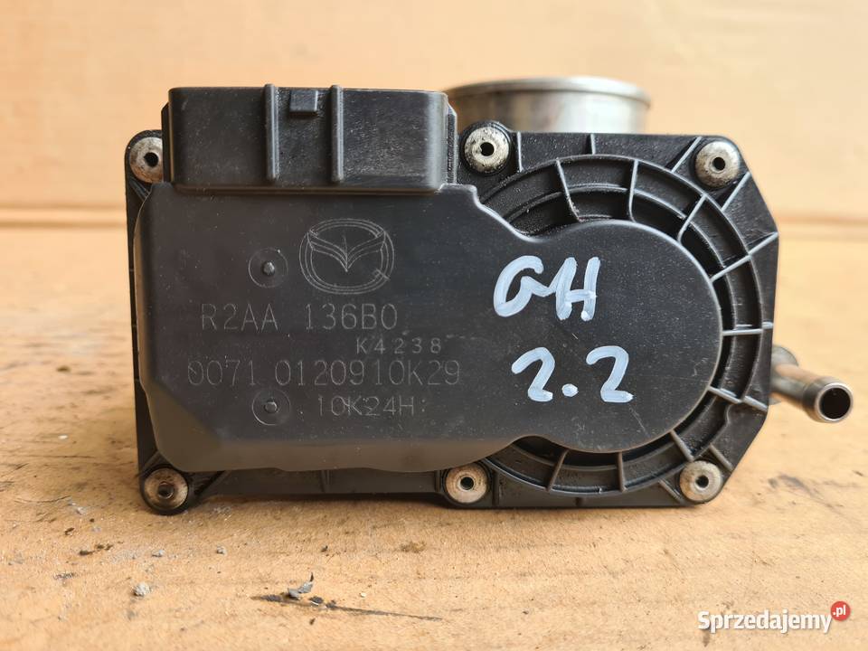 Mazda 6 GH przepustnica powietrza 22 diesel R2AA osobowe dolnośląskie Legnica sprzedam