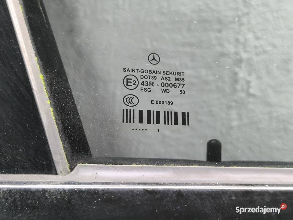 DRZWI PRAWY PRZÓD KOMPLETNE EKLASA W212