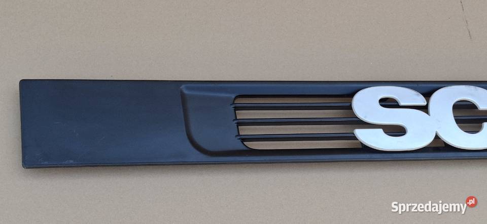 SCANIA TORPEDO GRILL ATRAPA EMBLEMAT LISTWA