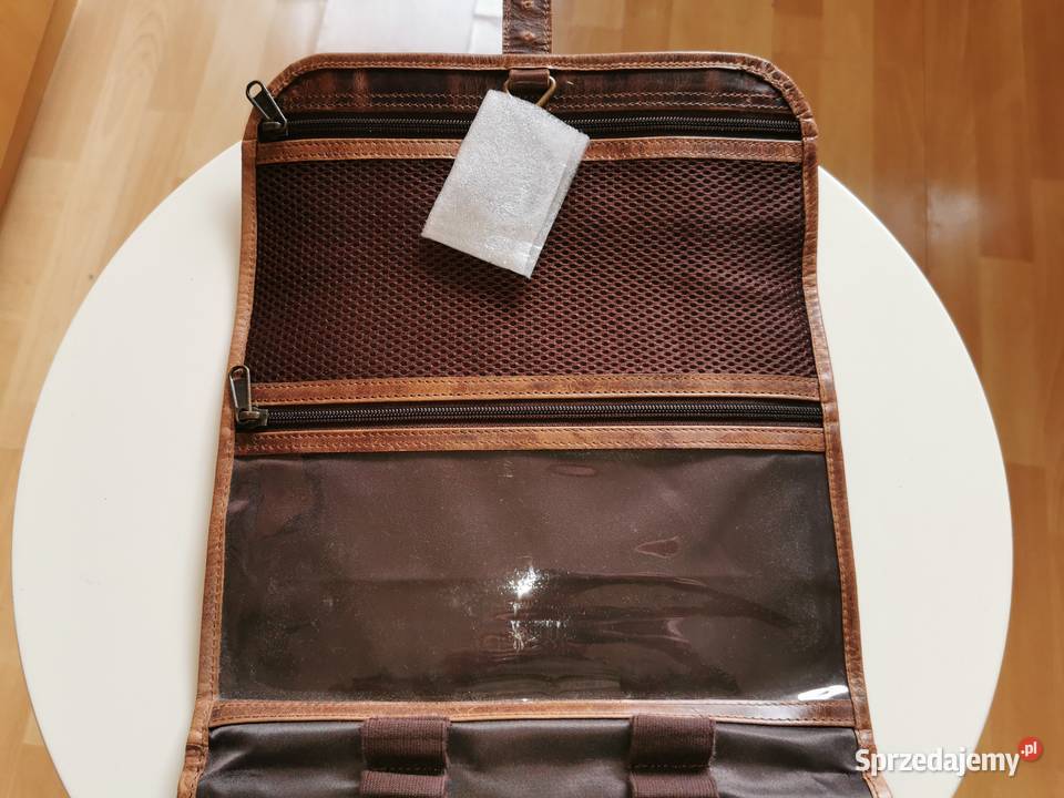 Kosmetyczka podróżna Moonster skóra płótno nowa Siemianowice Śląskie