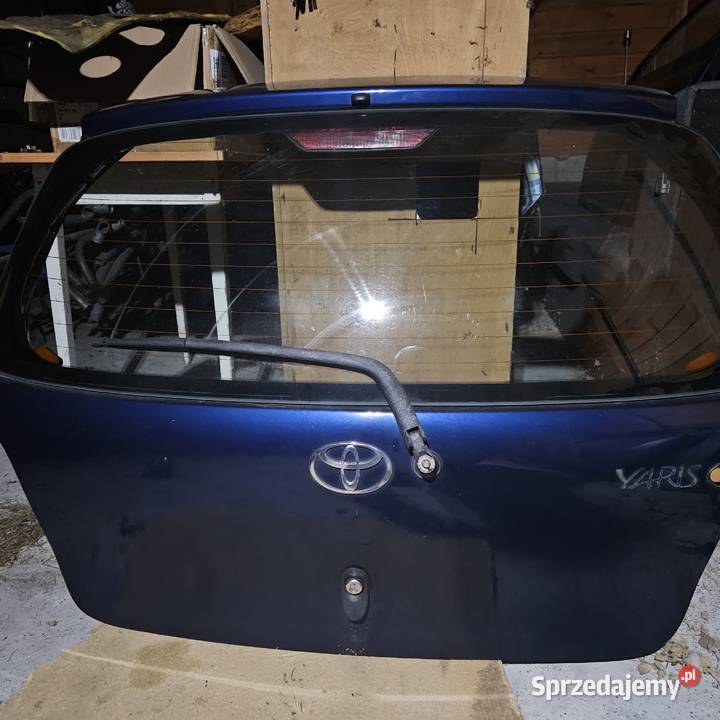 Toyota Yaris 1 lak 8K8 klapa tylna stan bez rdzy Gdańsk