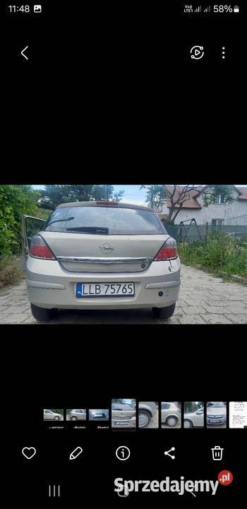 Opel astra 2007 benzyna gaz manualna sprzedam