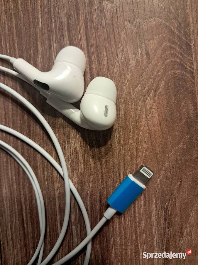 nowe przewodowe słuchawki do iPhone brak metki