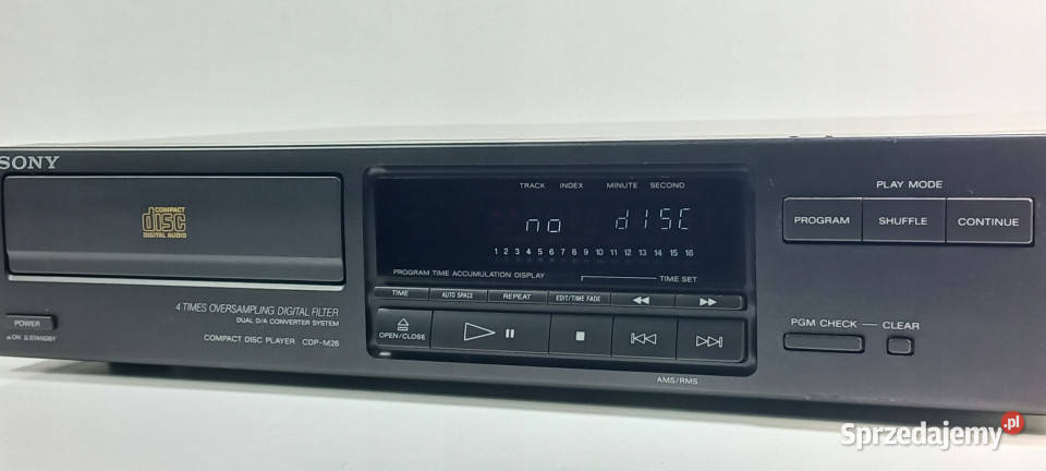 Cd player SONY CDP M26 MINI MIDI Odtwarzacze CD i MD wielkopolskie Międzychód