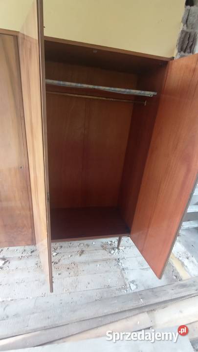 Szafa PRL Obornickie fabryki mebli Gdów