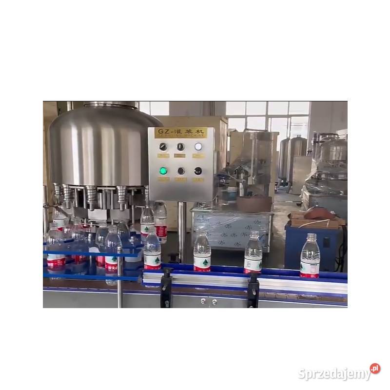 Automatyczna linia do rozlewu wody Produkcja Kłoczew