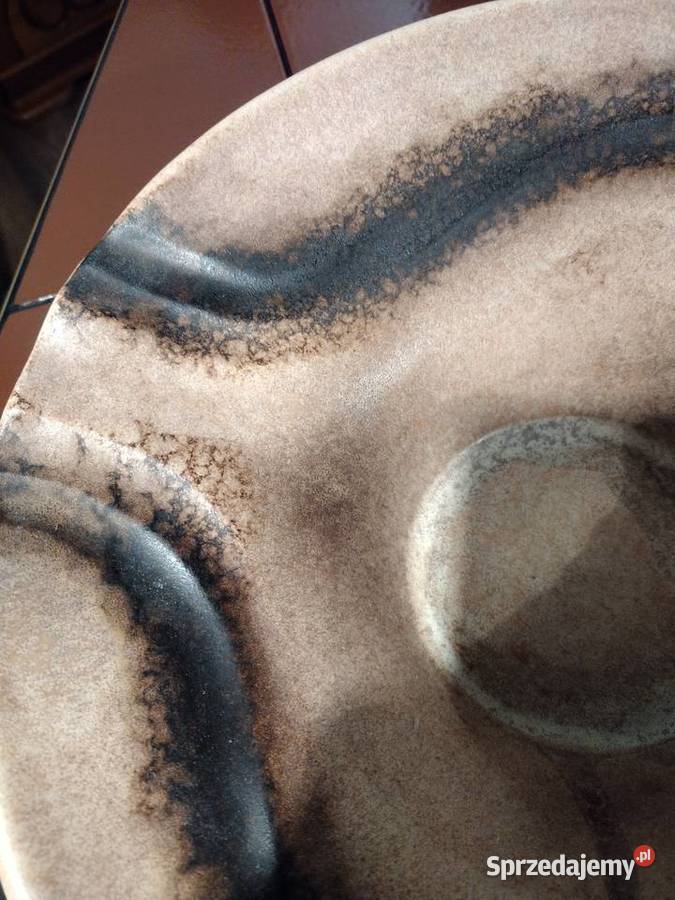 Duża ceramiczna misa Fat Lava Firmy Dumler Toruń