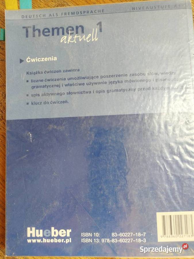 Themen aktuell 1 A1 Deutsch als Fremdsprache CD Książki do nauki języka obcego Kraków