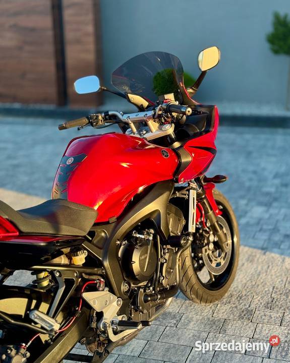 YAMAHA FAZER FZ6 S2 3 KUFRY DOPOSAŻONY elektryczny starter Biała Podlaska