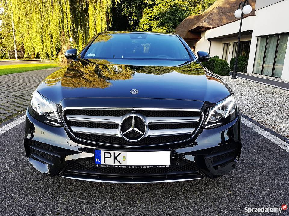 MERCEDES Czarna Limuzyna AMG do ślubu Wynajem wielkopolskie Kalisz usługa