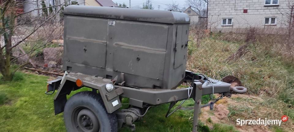 Wojskowy agregat prądotwórczy PAD8 moc 10kW Mężenin