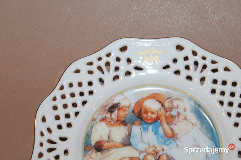 Ażurowy talerzyk Jenny Nystrom 4 zachodniopomorskie Szczecin