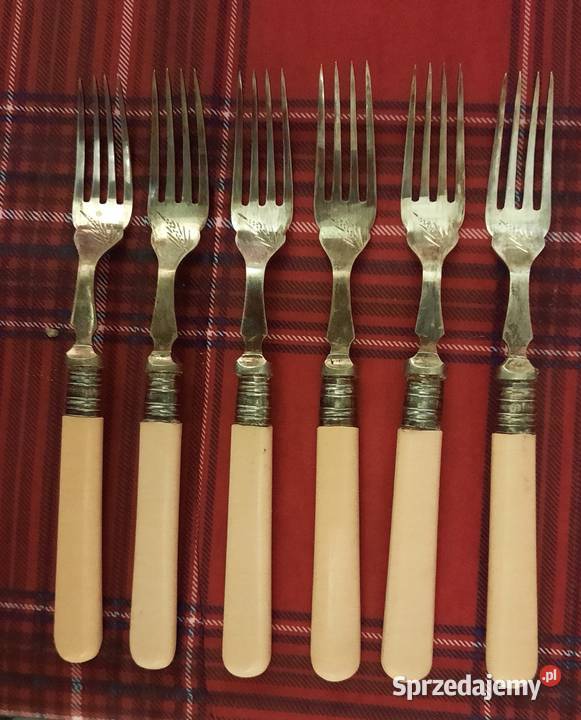 Stare Sztućce Sygnowane Grawerowane Gliwice sprzedam