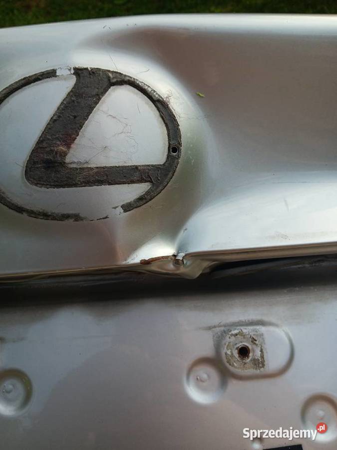Klapa maska tylna bagażnika srebrna Lexus GS IV Katowice