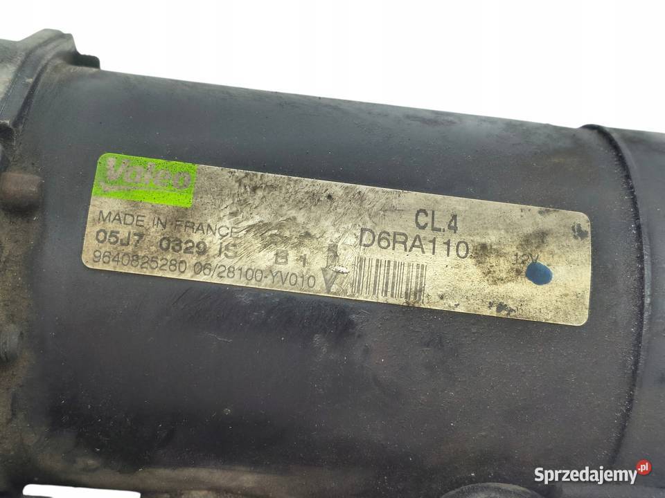 ROZRUSZNIK PEUGEOT 207 308 CITROEN C3 C4 16 HDI Chełm sprzedam
