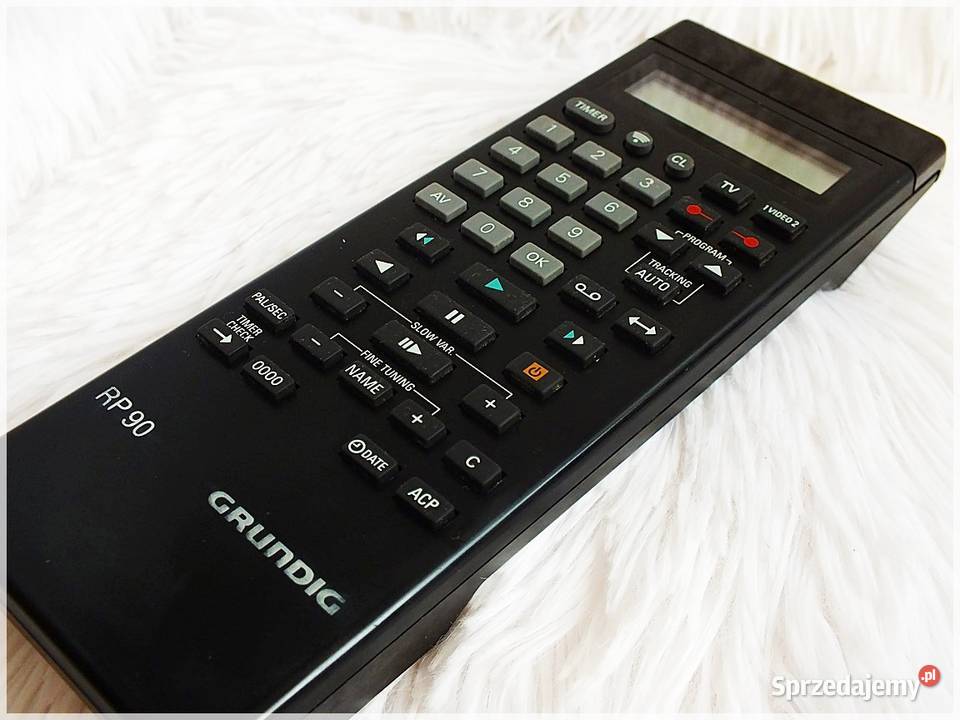 Pilot GRUNDIG RP 90 do starszych TV Video z lat Żary