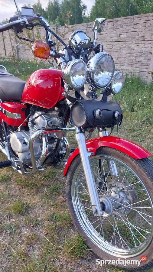 Honda rebel 125 7 Rok produkcji 1995 łódzkie Przanowice