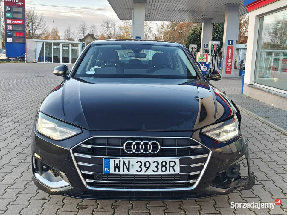 Audi A4 Mild hybrid B9 2015 asystent pasa ruchu Karczew