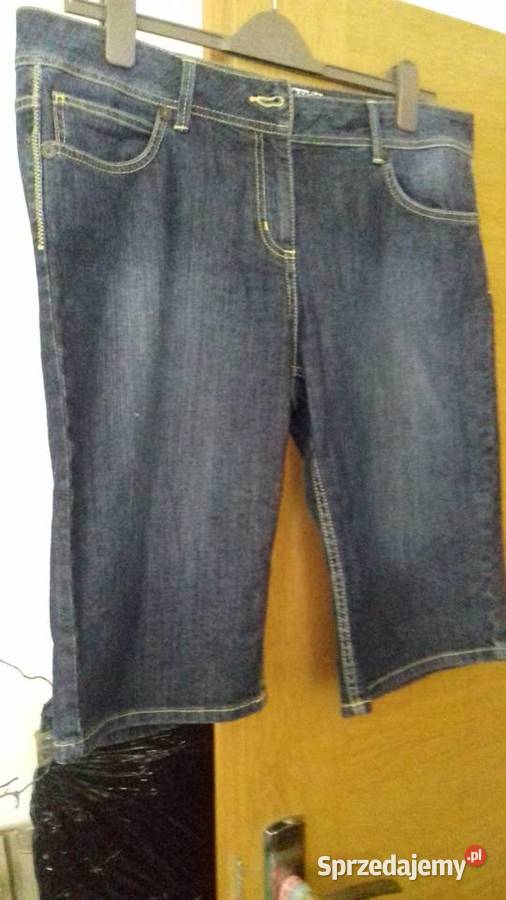 spodnie jeansowe damskie RochaJohnRocha rybaczki Spodnie sprzedam