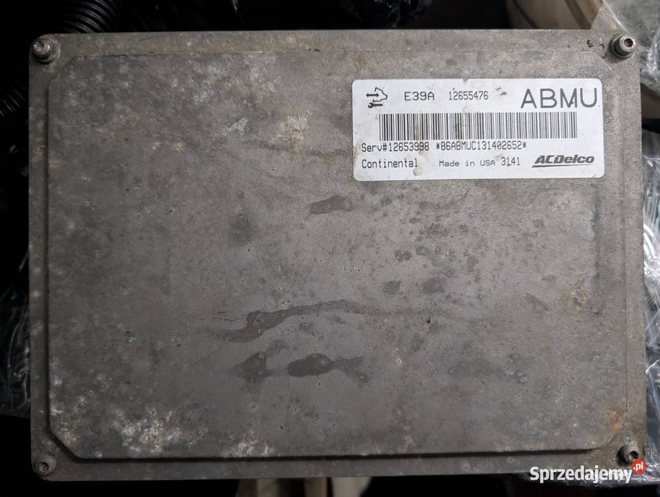 Chevrolet Sterownik Moduł ECU 12653998 śląskie Cieszyn sprzedam