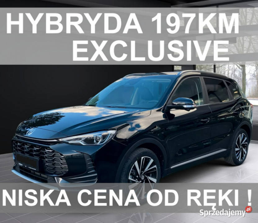 MG ZS ZS Exclusive Hybryda 197 Kamera 360 Martwe podgrzewane fotele Szczecinek