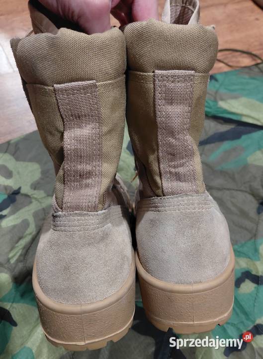 Buty combat Us Army desert 9R steel toe Wrocław