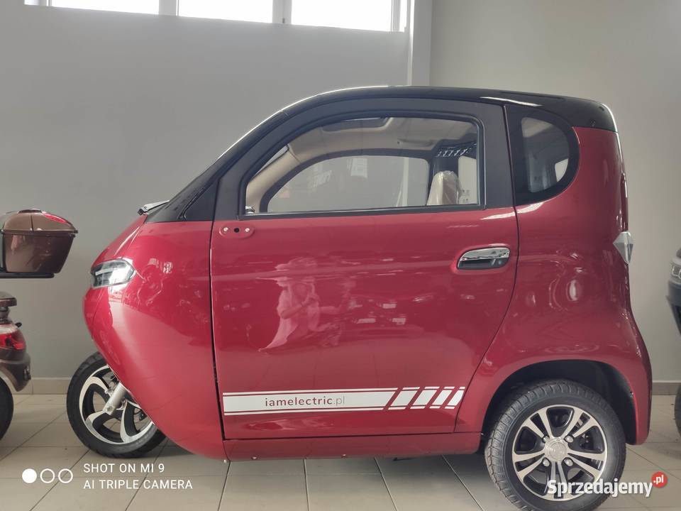 Motorower elektryczny trójkołowy zabudowany NEMO Rok produkcji 2024 mazowieckie Siedlce