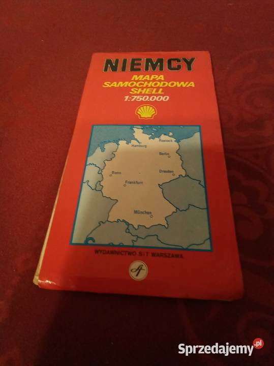Niemcy mapa schell mazowieckie Warszawa