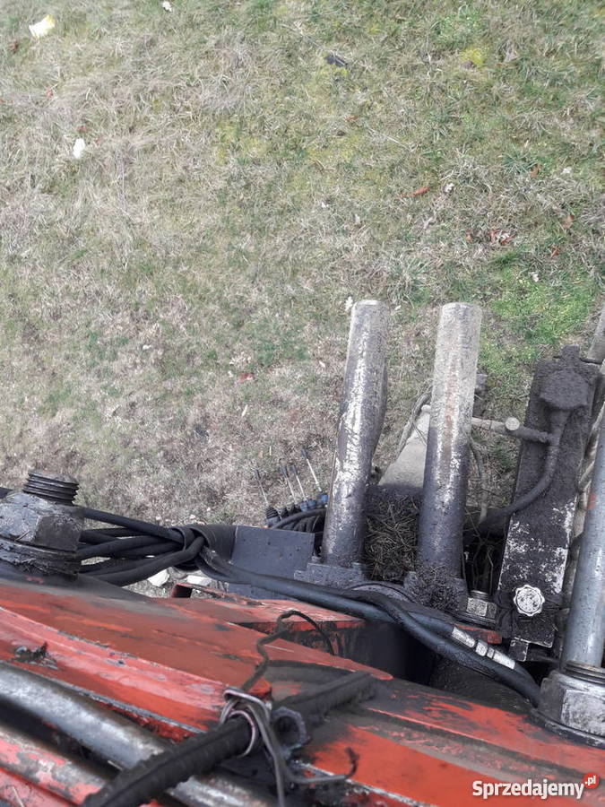 Przyczepa leśna Pronar z hds zrywka Połęcko