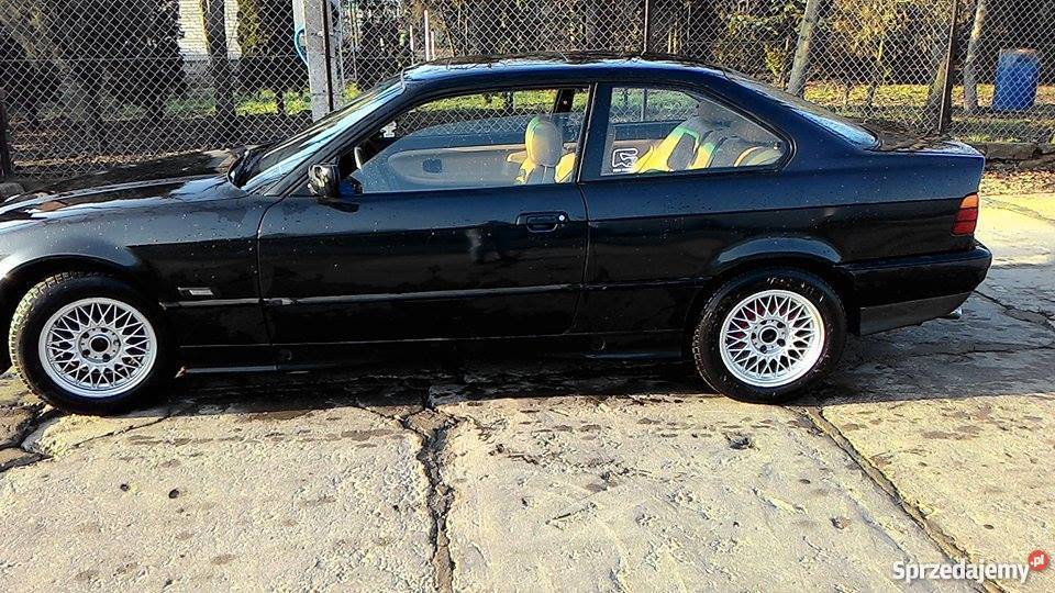 BMW e36 Coupe Skóra Alu BBS radio kujawsko-pomorskie Czerniewice