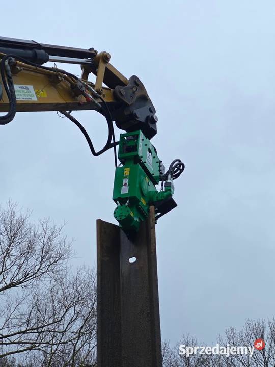Wibromłot do koparki 1520 ton wbijanie larsenów nie Koszalin
