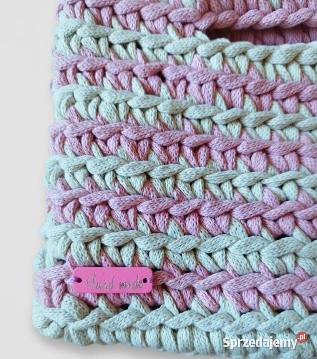 Torebka mała listonoszka crochet ręczne robiona łódzkie