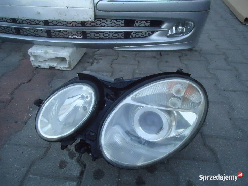 MERCEDES E W211 MASKA ZDERZAK PRZÓD PAS Rok produkcji 2008 Nowy Dwór Gdański