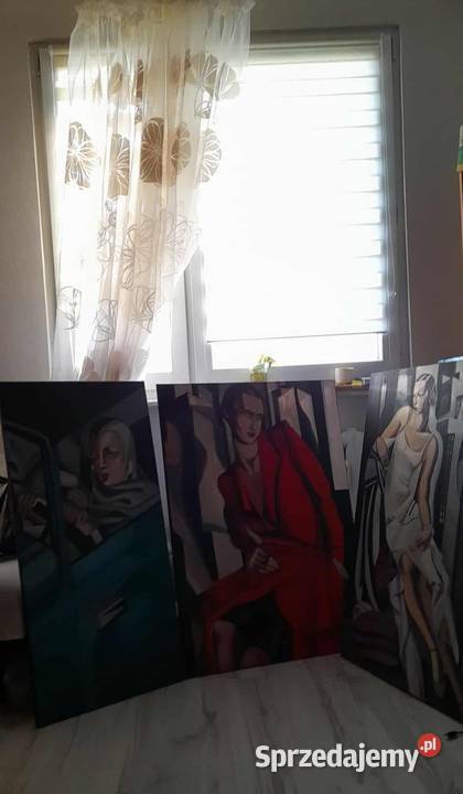 Sprzedam obraz Kobieta w zielonym bugatti Łódź