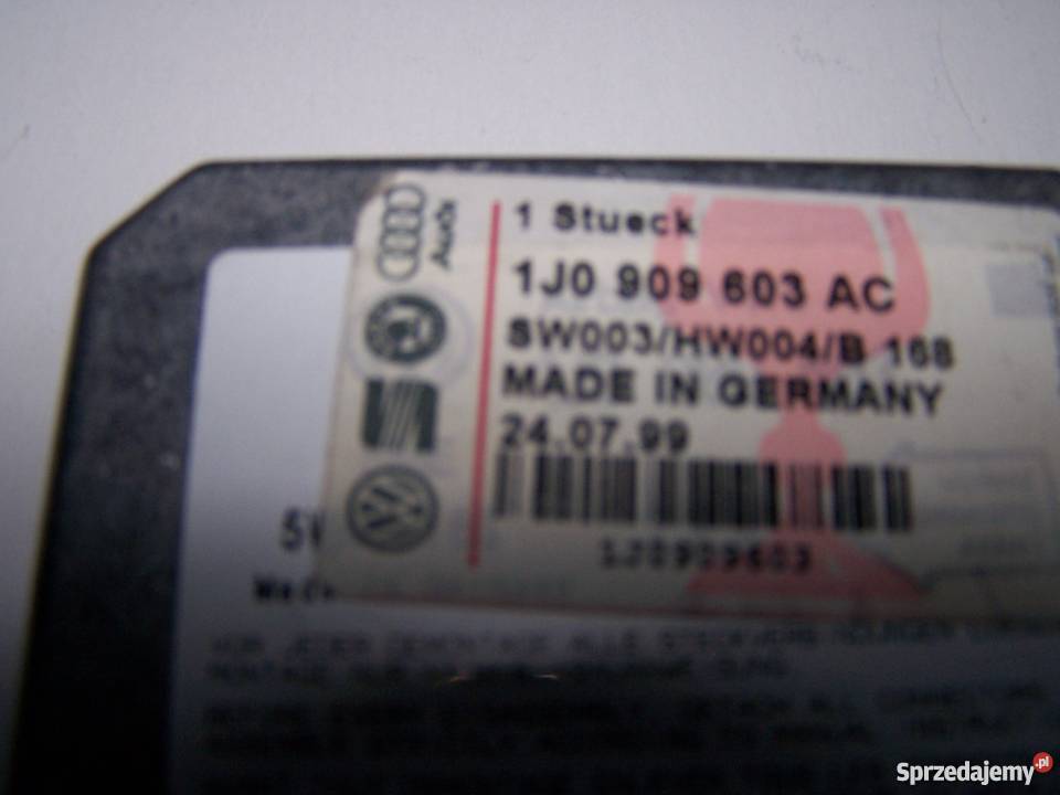 STEROWNIK AIR BAG SEAT TOLEDO LEON GOLF4 AUDI A3 mazowieckie Mława
