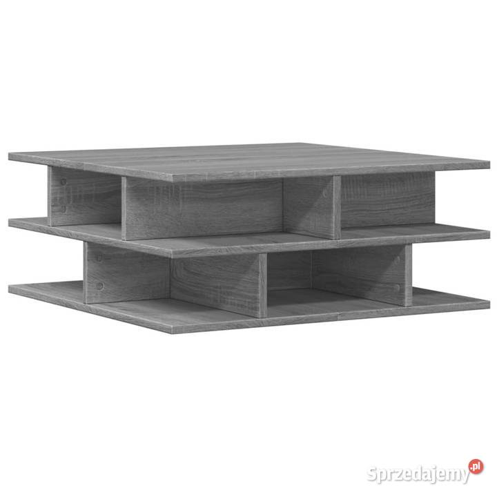 Stolik kawowy szary dąb sonoma 70x70x29 WM840749 Warszawa