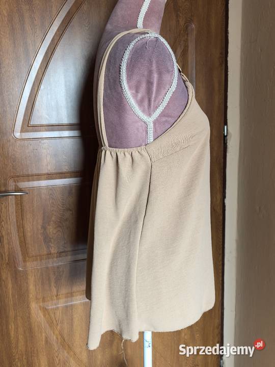 Bluzka damska rozmiar uniwersalny camel ciemny