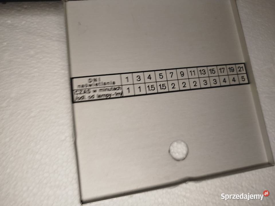 Polska Lampa kwarcowa Polamp PLK 88E PRL Zgierz