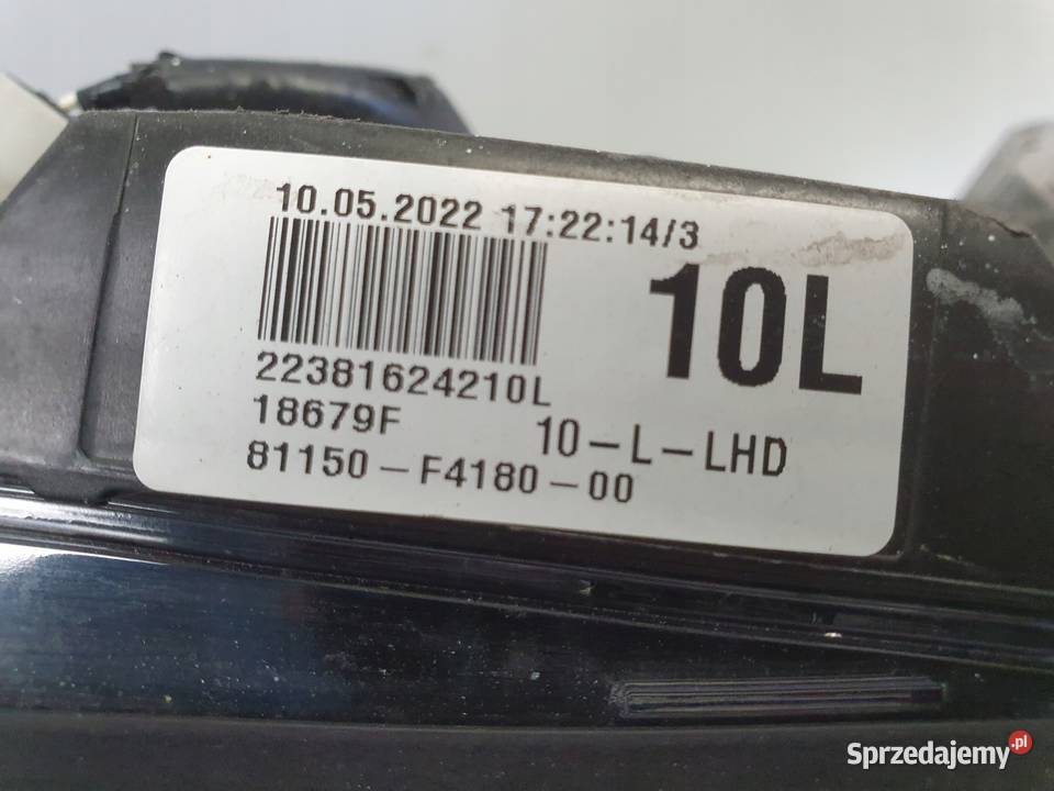 LAMPA LEWA Toyota CHR CHR LIFT PRZEDNIA lewy osobowe Lampy przednie Chełm