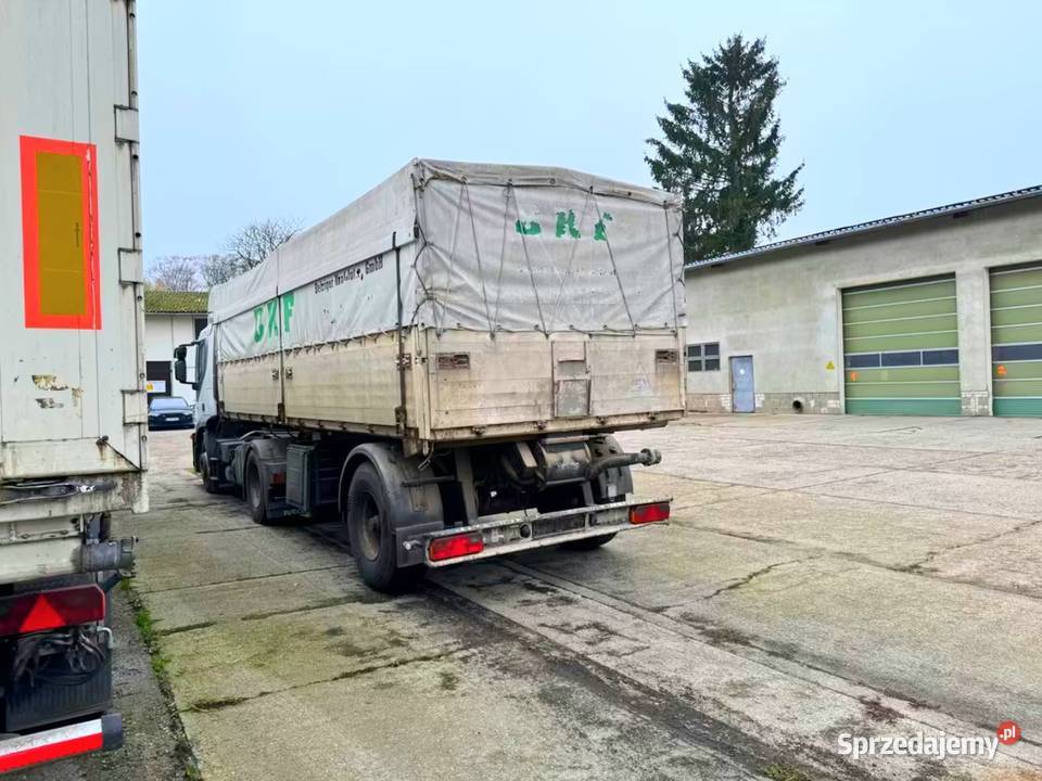 Naczepa wywrotka z wydmuchem Heitlimg do pelletu Biała Podlaska sprzedam