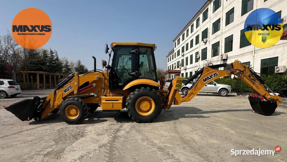 NOWY MAXUS 3CX 93kW CUMMINS Koparko Ładowarka zachodniopomorskie Szczecin