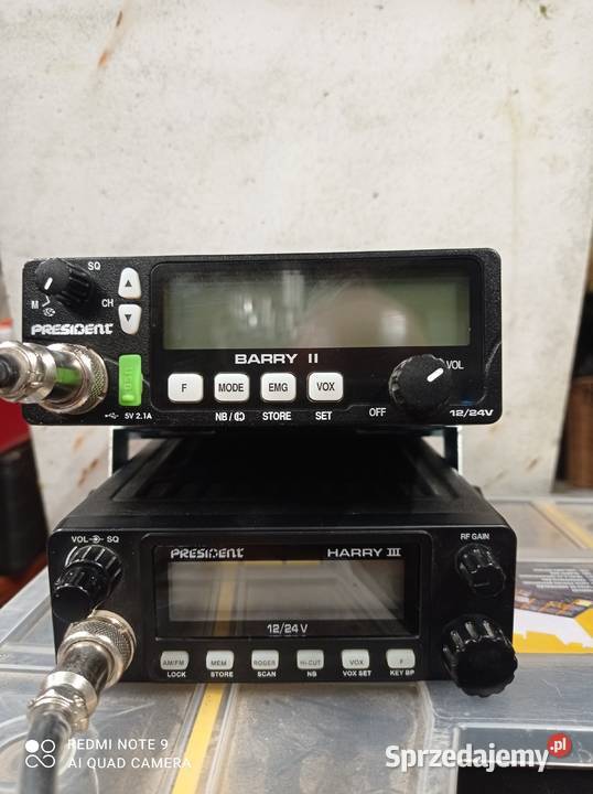 CB Radio PRESIDENT Uchanie