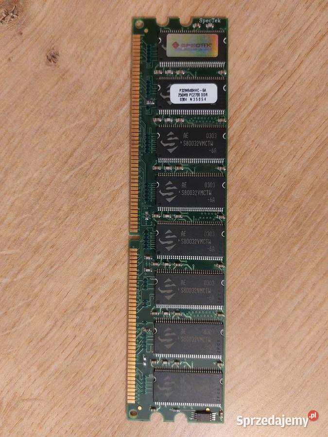 Pamięć RAM 256 MB DDR 2 kostki Kingstone sprawne Czarnków
