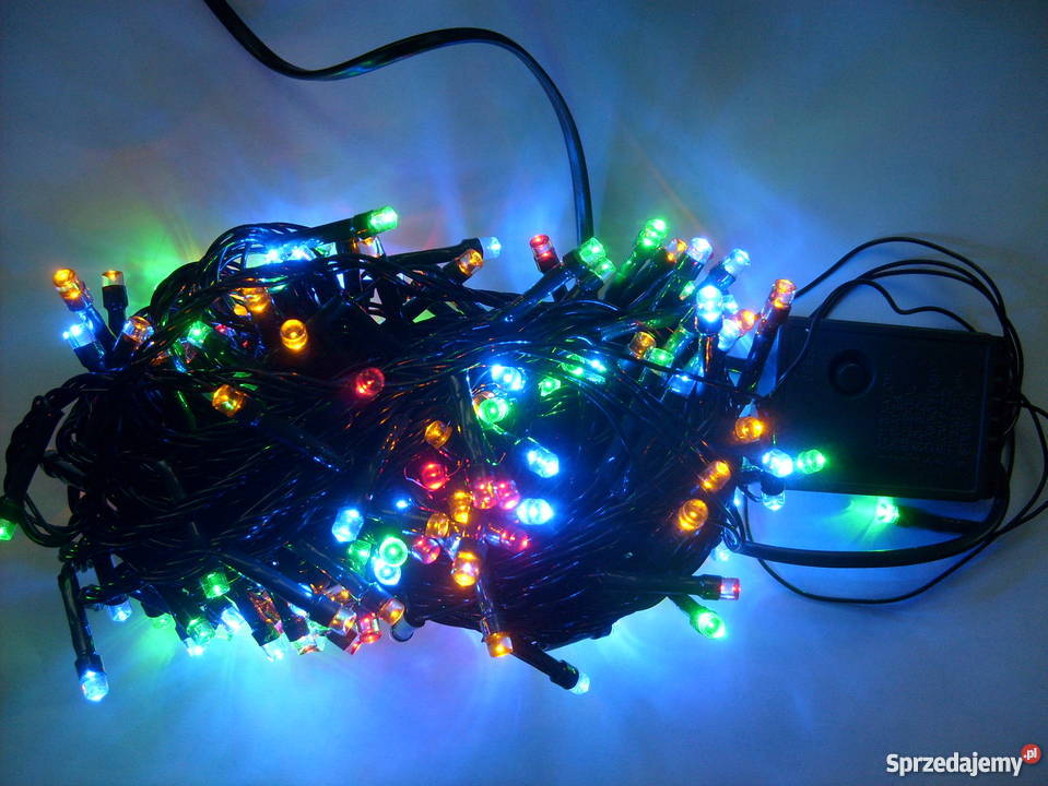 Lampki Ledowe Choinkowe 300 ŚLICZNE wielokolorowy sprzedam