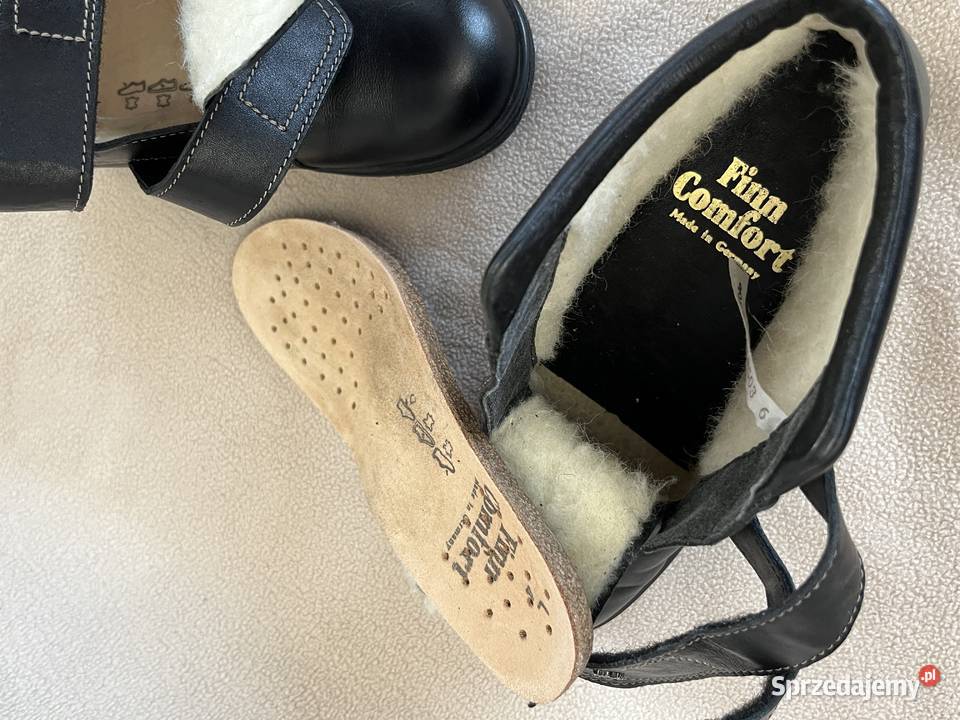 Finn Comfort skórzane buty damskie zdrowotna Jastrzębie-Zdrój