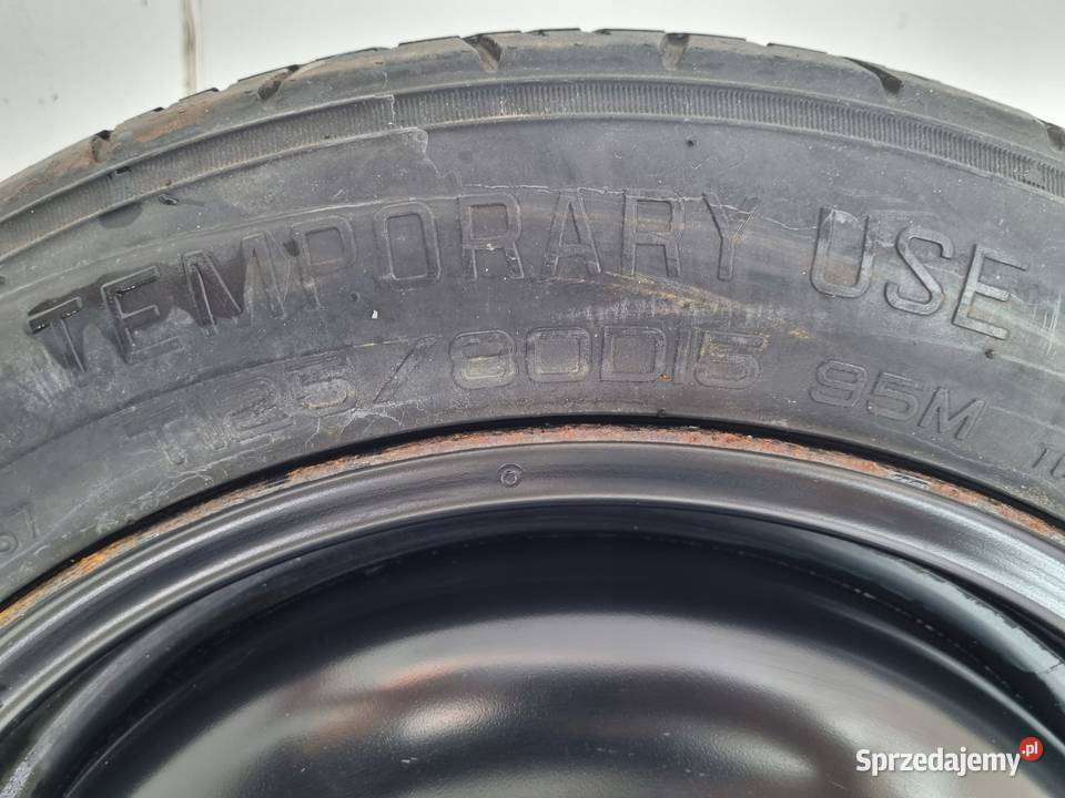 KOŁO DOJAZDOWE Kia Ceed Hyundai i30 12580 D15 Chełm