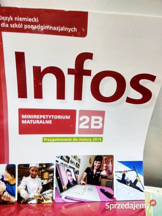 Infos 2b podręcznik niemiecki unikaty mazowieckie