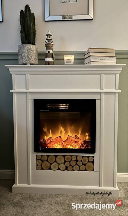 Komienk Flame wkład elektryczny Aflamo drewno sprzedam